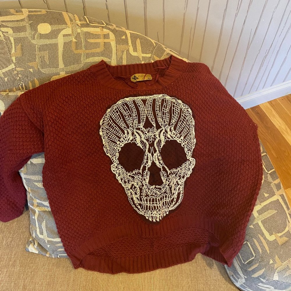 Katsumi Skull Sweater